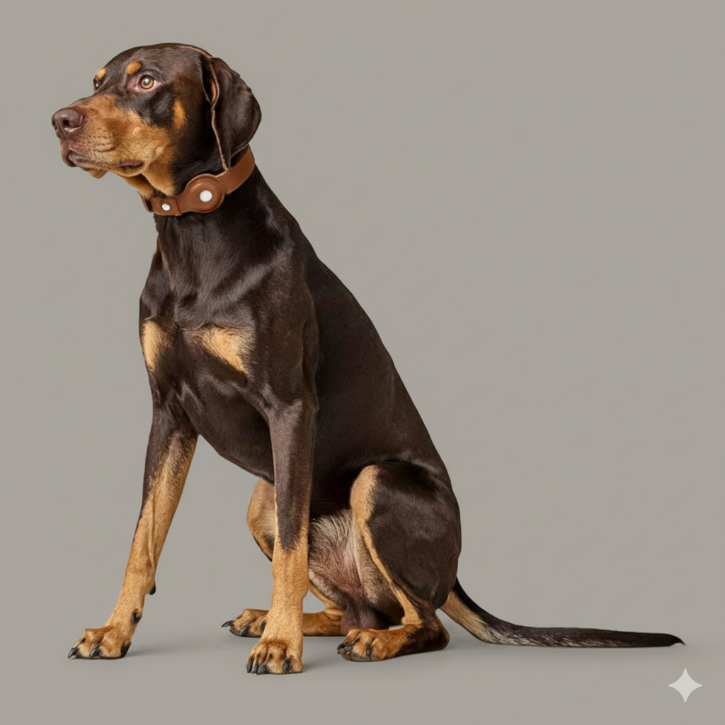 Collar de Cuero para Mascotas