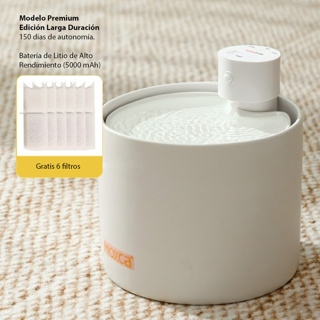 Fuente Inteligente AquaFlow™ Premium para Gatos